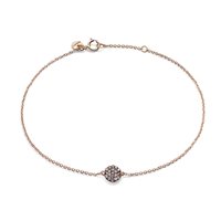 Bracelet Burato Woman Diamonds Paillettes in Rose Gold Diamante BN982 - BN982